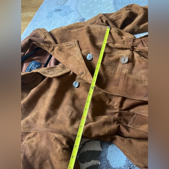 Burberry leather jacket outer fit USA 4-6 - Picture 3 of 14